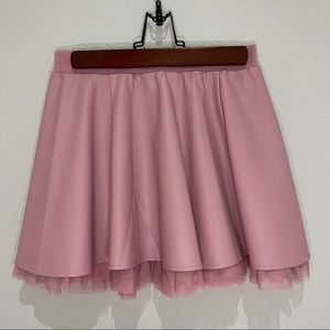 Pink Circle Skirt